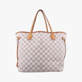 NEVERFULL MMAZURDamier CanvasN51107SA1111ネヴァーフルMMアズールダミエキャンバスN51107SA1111