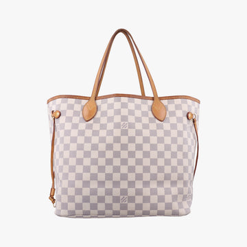 NEVERFULL MMAZURDamier CanvasN51107SA1111ネヴァーフルMMアズールダミエキャンバスN51107SA1111