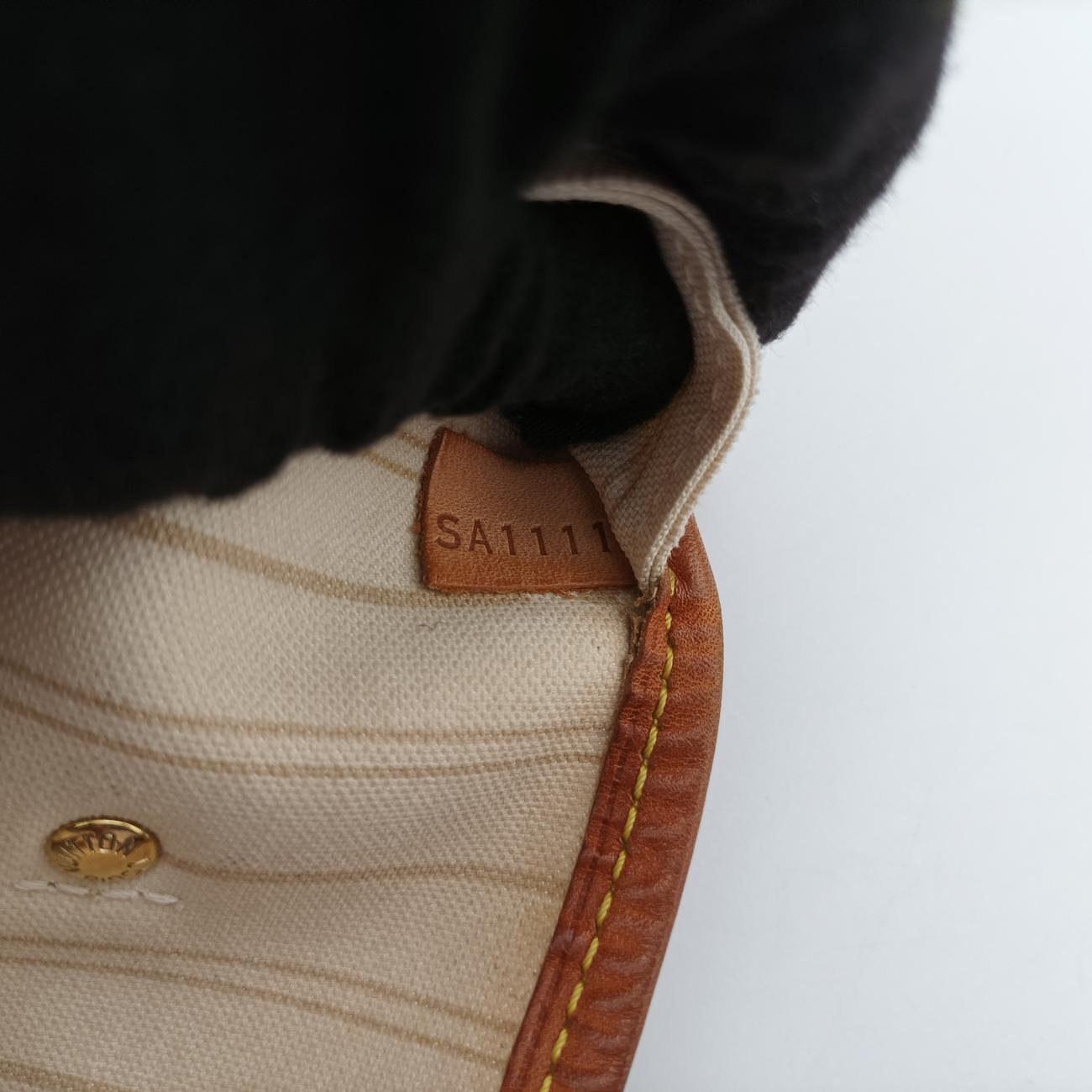 NEVERFULL MMAZURDamier CanvasN51107SA1111ネヴァーフルMMアズールダミエキャンバスN51107SA1111