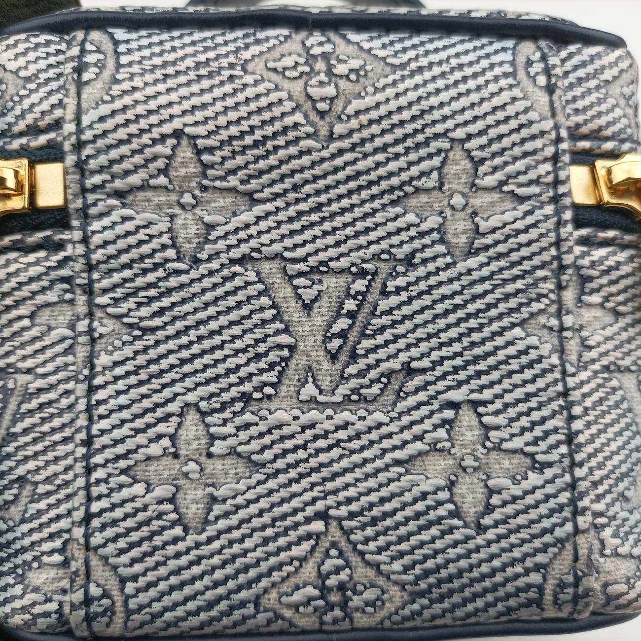 Micro VanityNavy x GrayMONOGRAM JACQUARD DENIMM82467ICチップマイクロ バニティネイビー×グレーモノグラム ジャカード デニムM82467ICチップ