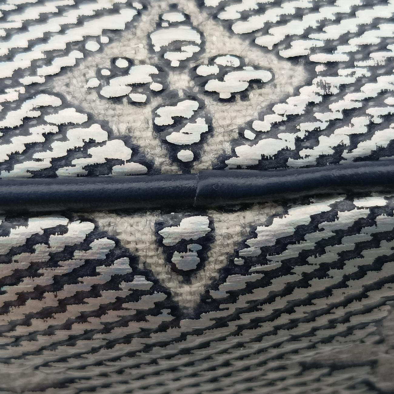 Micro VanityNavy x GrayMONOGRAM JACQUARD DENIMM82467ICチップマイクロ バニティネイビー×グレーモノグラム ジャカード デニムM82467ICチップ