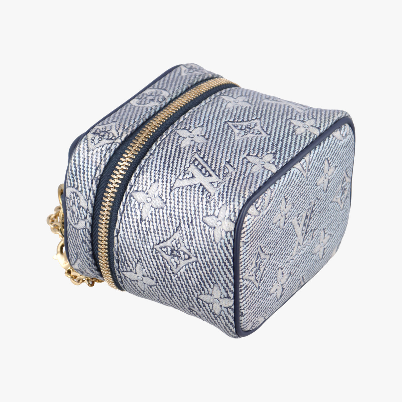 Micro VanityNavy x GrayMONOGRAM JACQUARD DENIMM82467ICチップマイクロ バニティネイビー×グレーモノグラム ジャカード デニムM82467ICチップ
