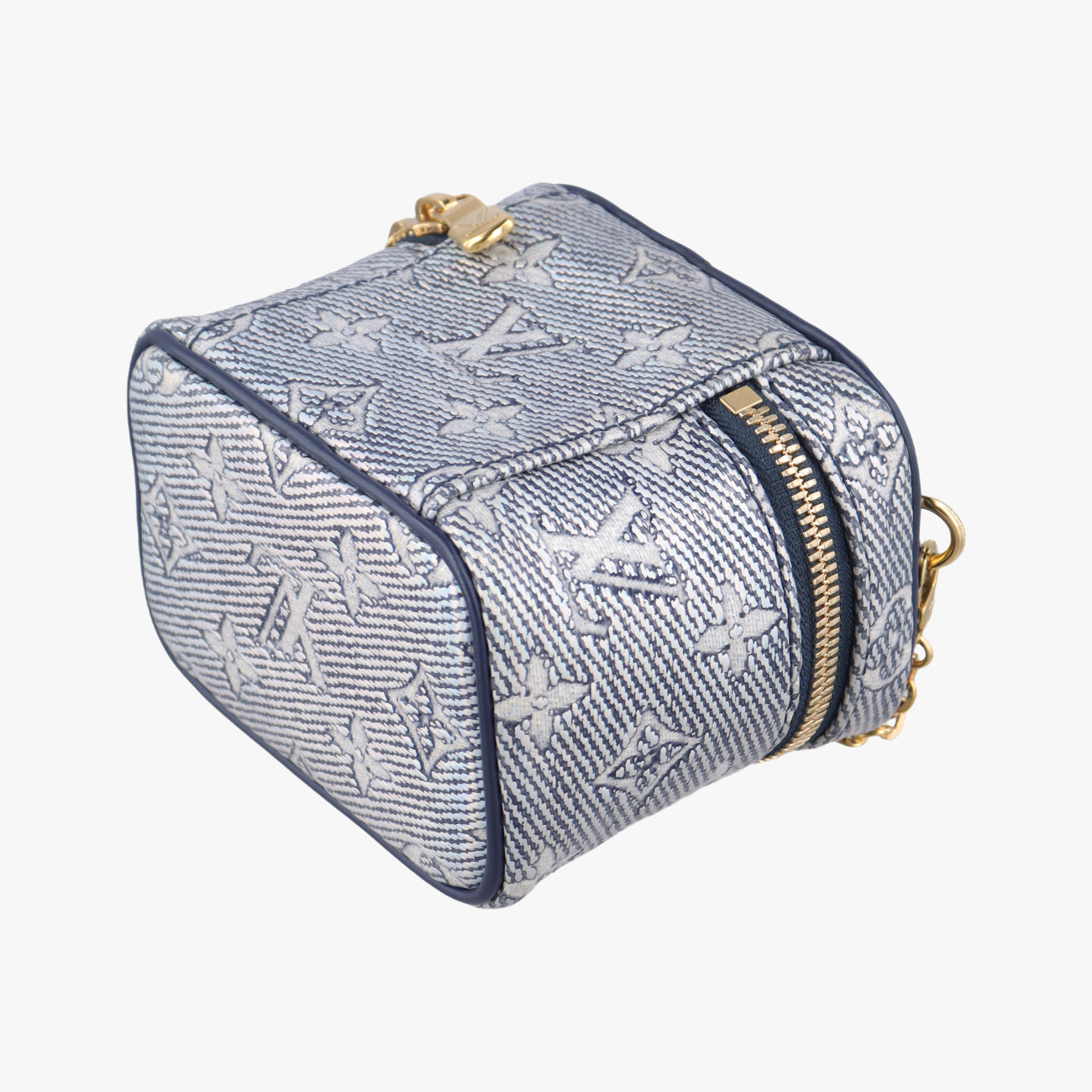 Micro VanityNavy x GrayMONOGRAM JACQUARD DENIMM82467ICチップマイクロ バニティネイビー×グレーモノグラム ジャカード デニムM82467ICチップ