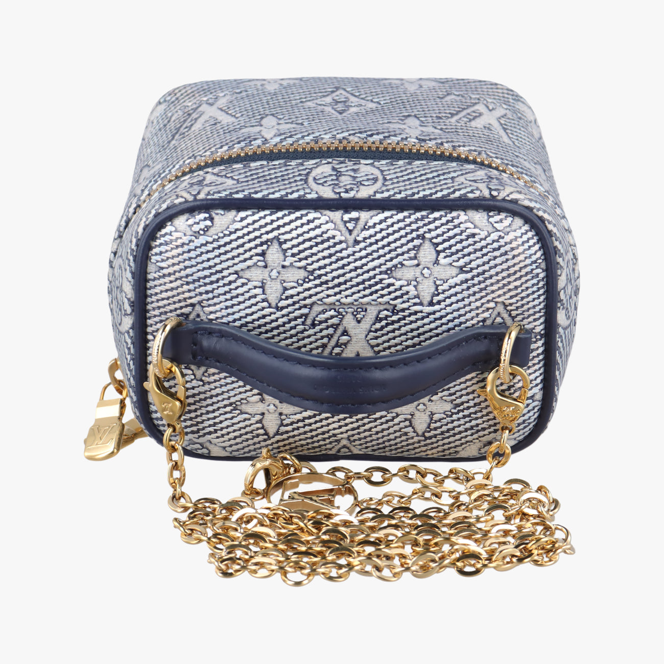 Micro VanityNavy x GrayMONOGRAM JACQUARD DENIMM82467ICチップマイクロ バニティネイビー×グレーモノグラム ジャカード デニムM82467ICチップ