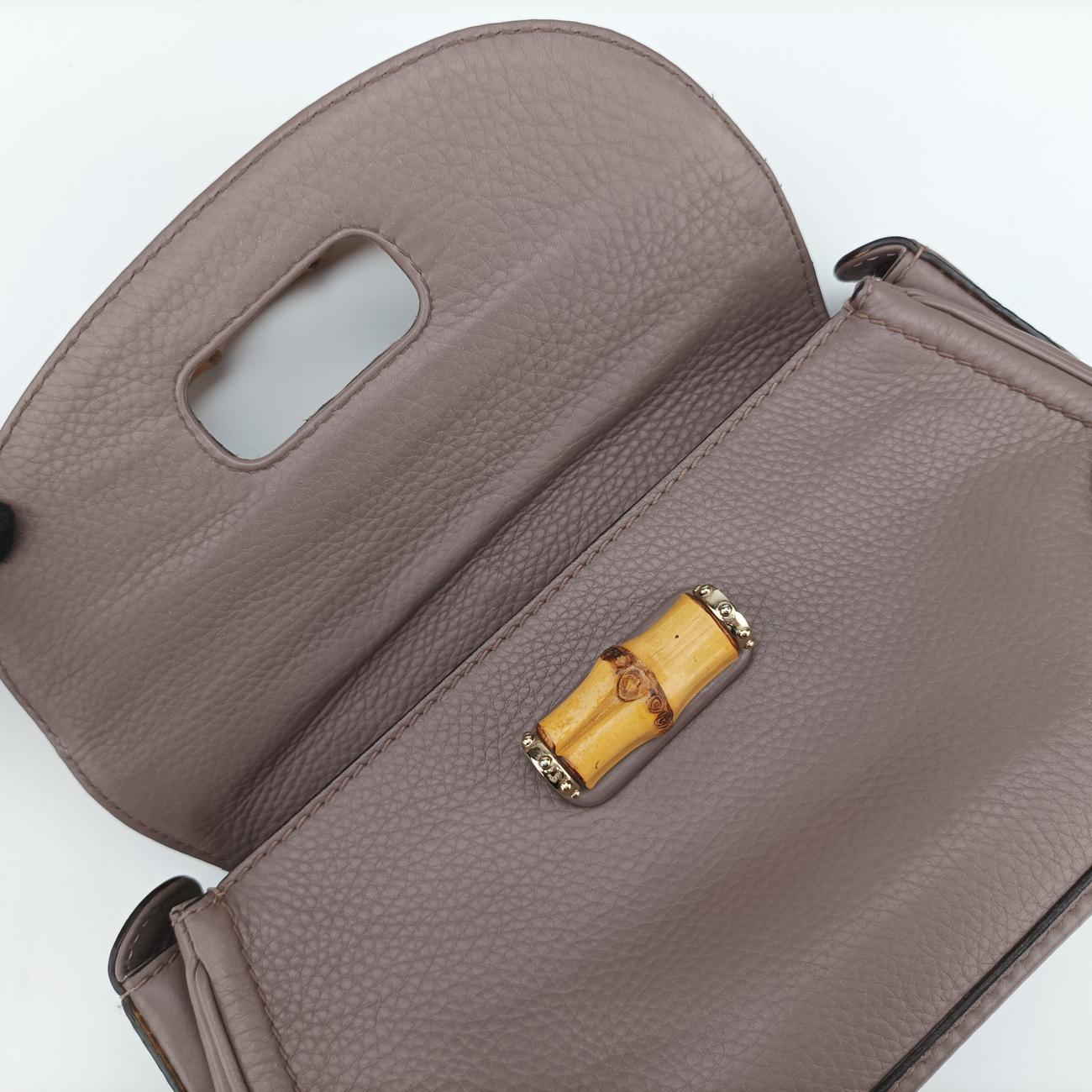 New BambooLilac greyLeather254884G9418166ニューバンブーライラックグレーレザー254884G9418166