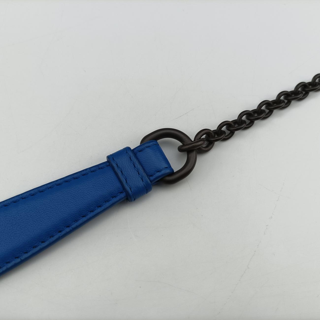 Intrecciato OlimpiaBluelambskinB04874365Mイントレチャート オリンピアブルーラムスキンB04874365M