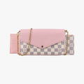 Pochette FéLICIE GMAZUR×Eau De RoseDamier CanvasN60235MI1129ポシェットフェリシーGMアズール×オードローズダミエキャンバスN60235MI1129