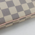 Pochette FéLICIE GMAZUR×Eau De RoseDamier CanvasN60235MI1129ポシェットフェリシーGMアズール×オードローズダミエキャンバスN60235MI1129