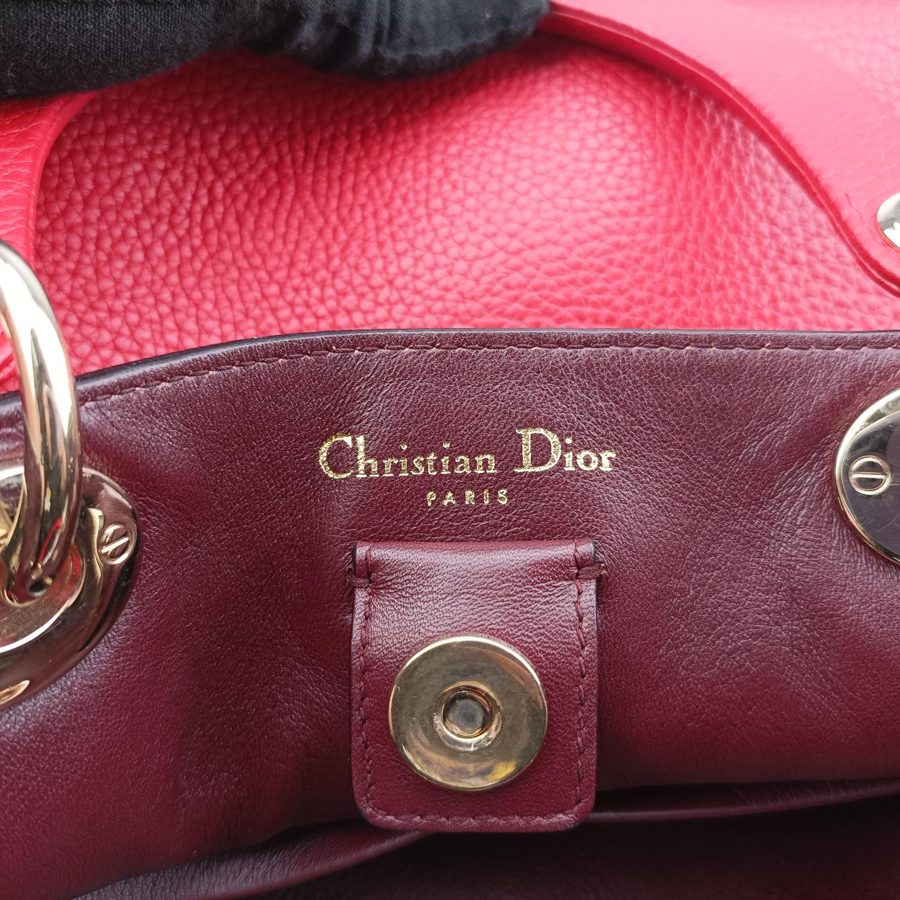 DiorissimoRedLeather09-MA-0125ディオリッシモレッドレザー09-MA-0125