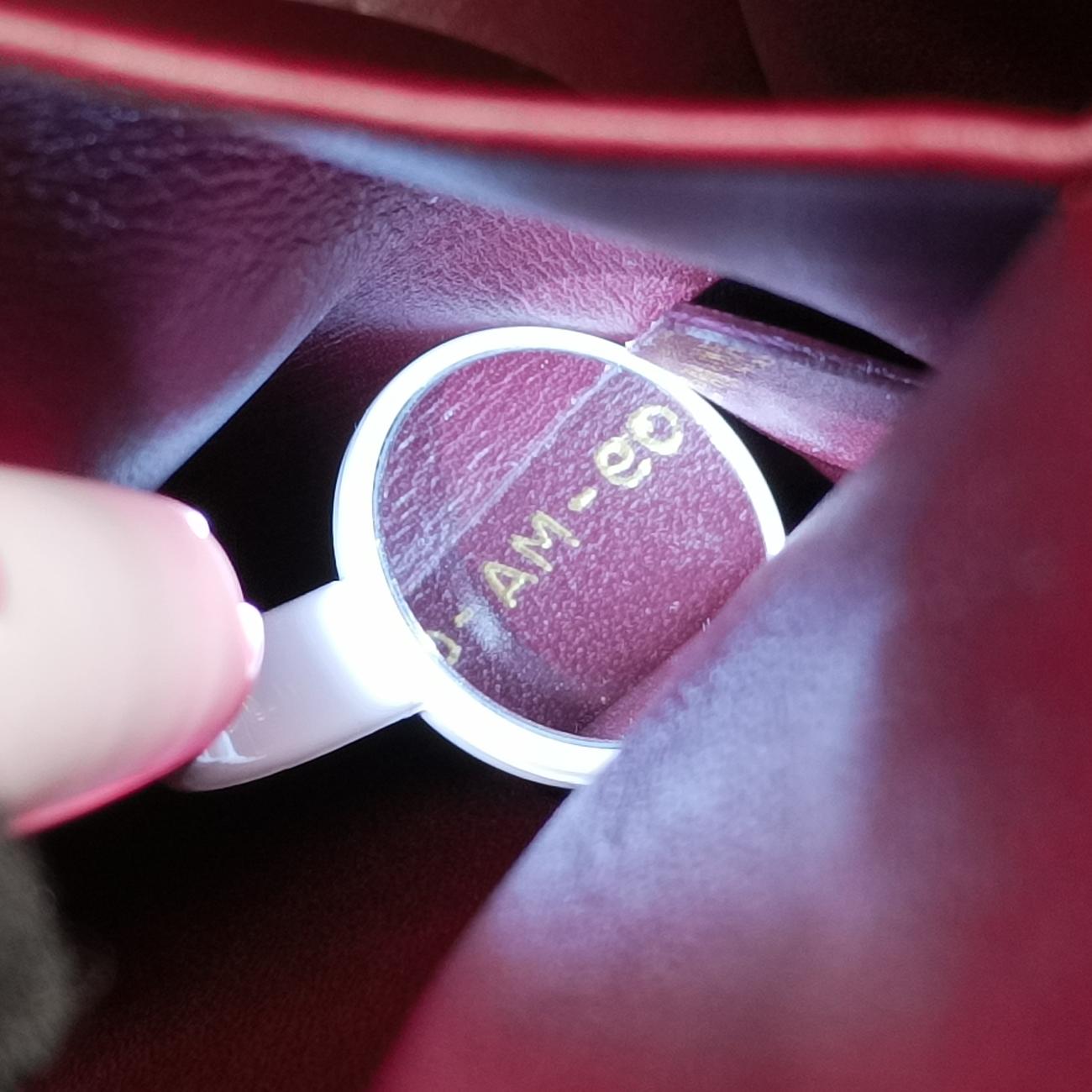 DiorissimoRedLeather09-MA-0125ディオリッシモレッドレザー09-MA-0125