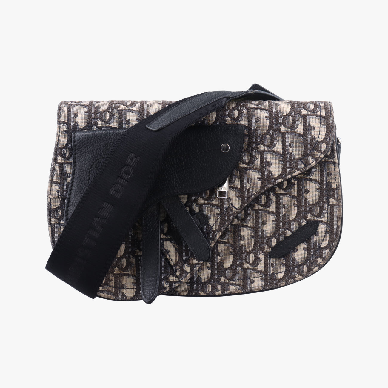 Saddle PouchNavy x BlackJacquard19-BO-0290 ICチップサドル ポーチネイビー×ブラックジャガード19-BO-0290 ICチップ