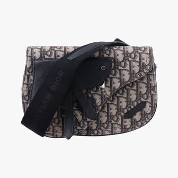 Saddle PouchNavy x BlackJacquard19-BO-0290 ICチップサドル ポーチネイビー×ブラックジャガード19-BO-0290 ICチップ