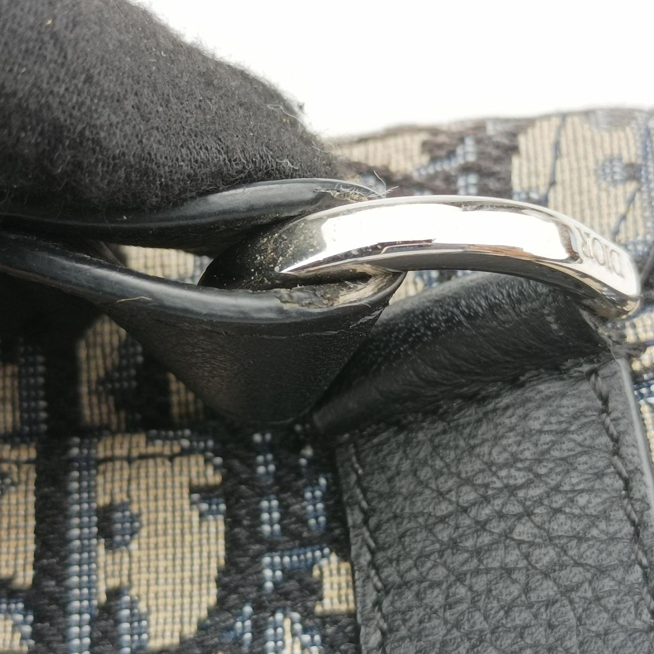 Saddle PouchNavy x BlackJacquard19-BO-0290 ICチップサドル ポーチネイビー×ブラックジャガード19-BO-0290 ICチップ