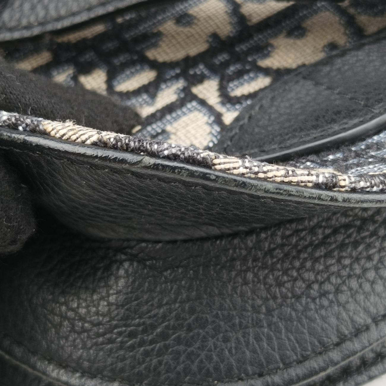 Saddle PouchNavy x BlackJacquard19-BO-0290 ICチップサドル ポーチネイビー×ブラックジャガード19-BO-0290 ICチップ
