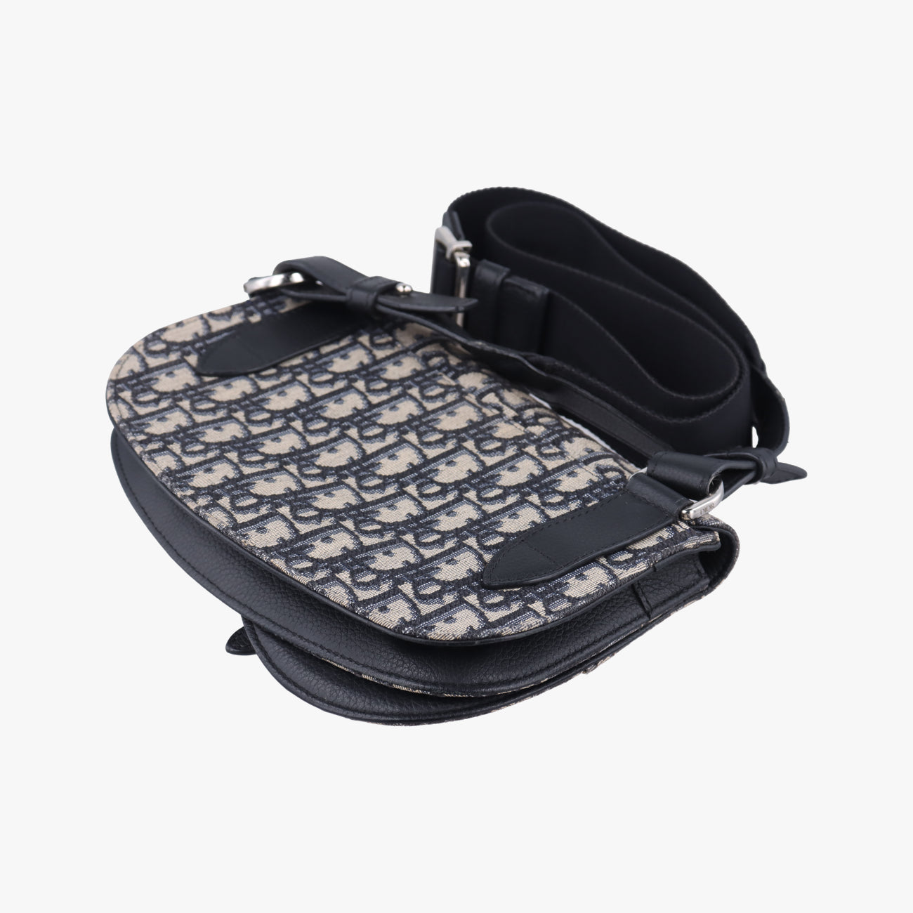 Saddle PouchNavy x BlackJacquard19-BO-0290 ICチップサドル ポーチネイビー×ブラックジャガード19-BO-0290 ICチップ