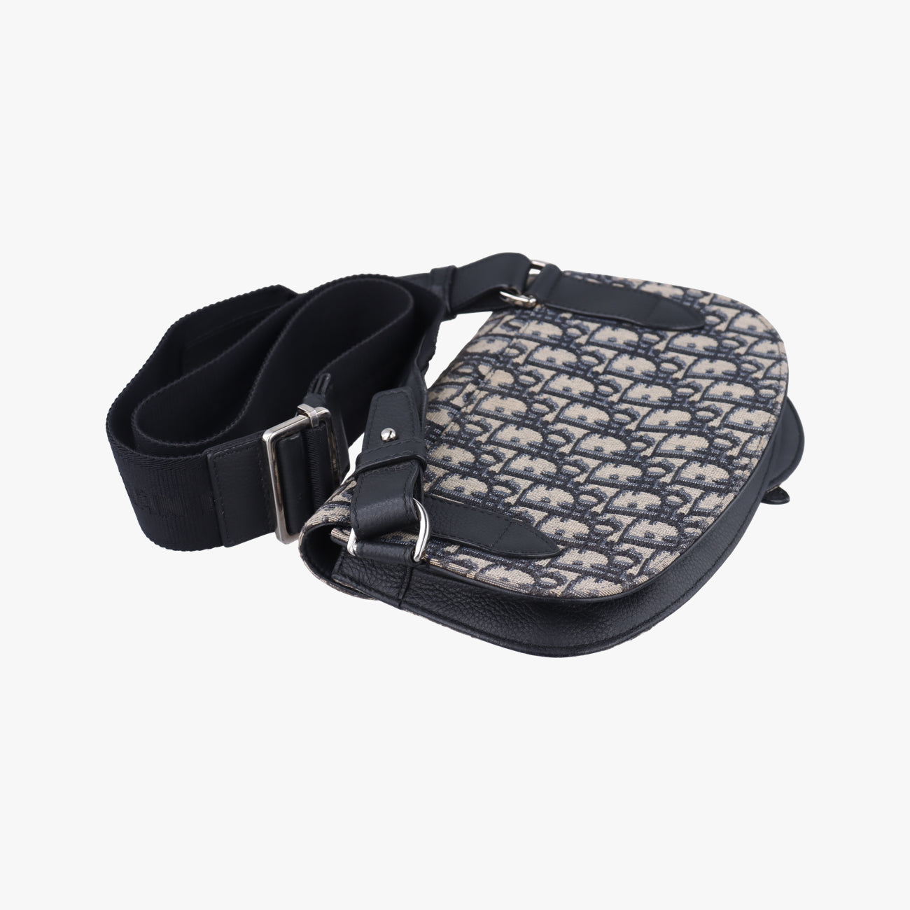 Saddle PouchNavy x BlackJacquard19-BO-0290 ICチップサドル ポーチネイビー×ブラックジャガード19-BO-0290 ICチップ