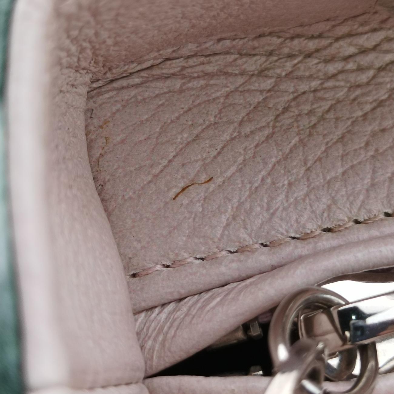 Lady DiorPink×multicolorLeather17-BO-0144レディディオールピンク×マルチカラーレザー17-BO-0144