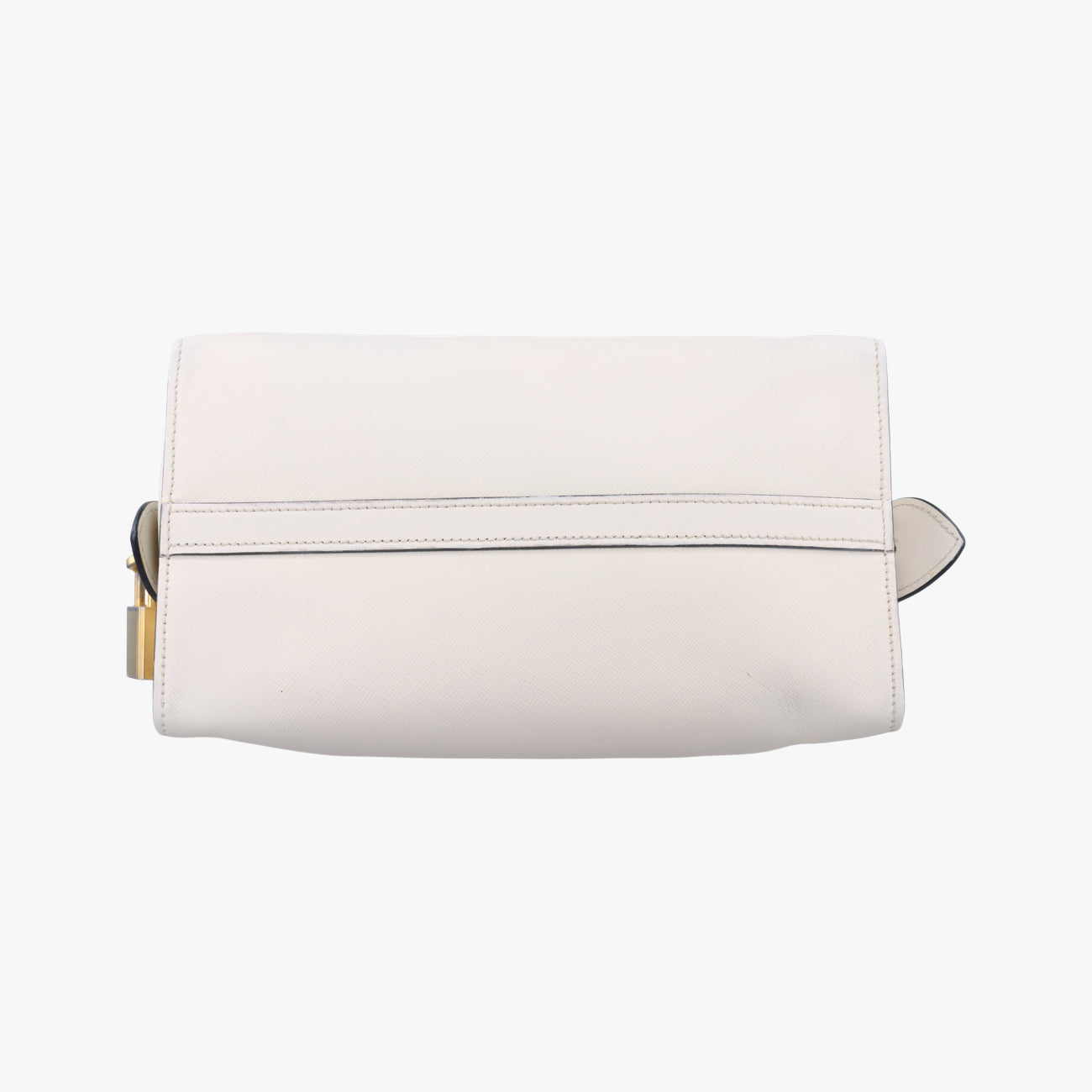 EsplanadeWhiteSAFFIANO Leather1BA045117 Xエスプラナードホワイトサフィアーノレザー1BA045117 X