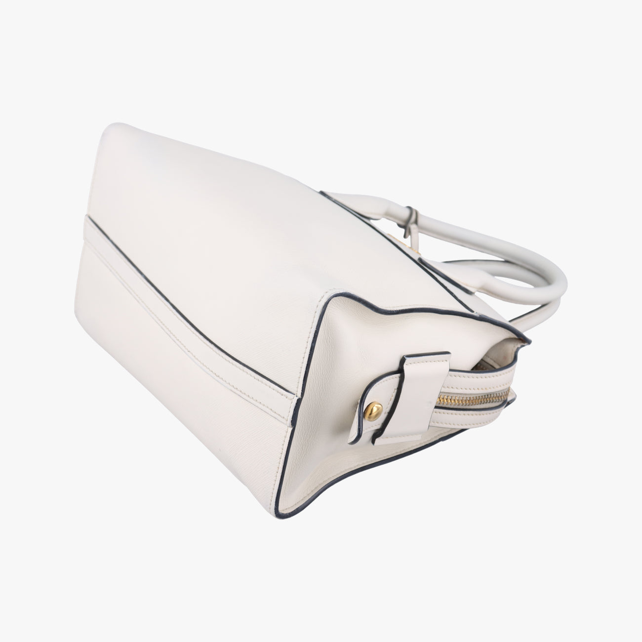 EsplanadeWhiteSAFFIANO Leather1BA045117 Xエスプラナードホワイトサフィアーノレザー1BA045117 X