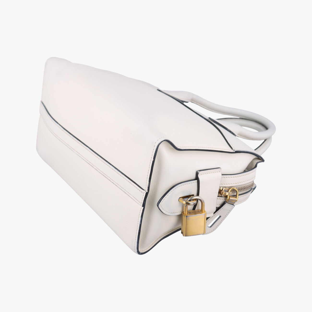 EsplanadeWhiteSAFFIANO Leather1BA045117 Xエスプラナードホワイトサフィアーノレザー1BA045117 X