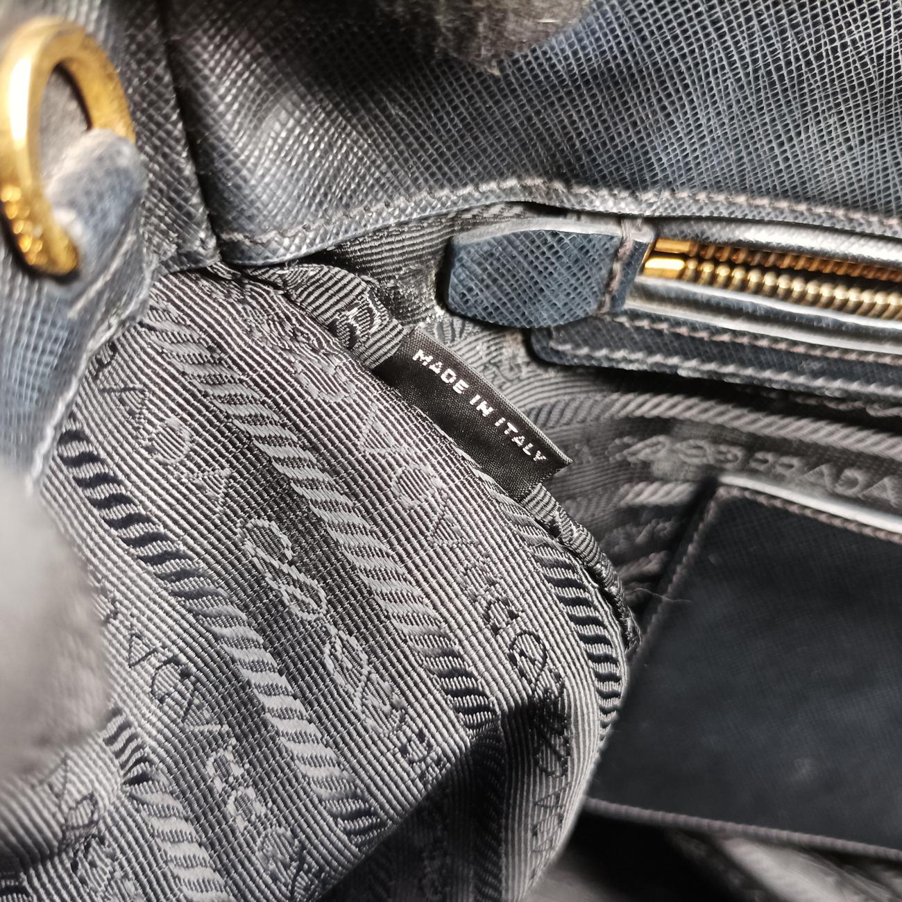 GalleriaBlackSAFFIANO Leather1BA274214ガレリアブラックサフィアーノレザー1BA274214