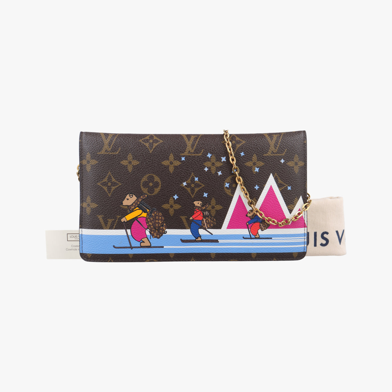 Pochette WeekendBrown x MulticolorMonogram CanvasM63857UB4148ポシェット ウィケンドモノグラム/ブラウン系×マルチカラーモノグラムキャンバスM63857UB4148
