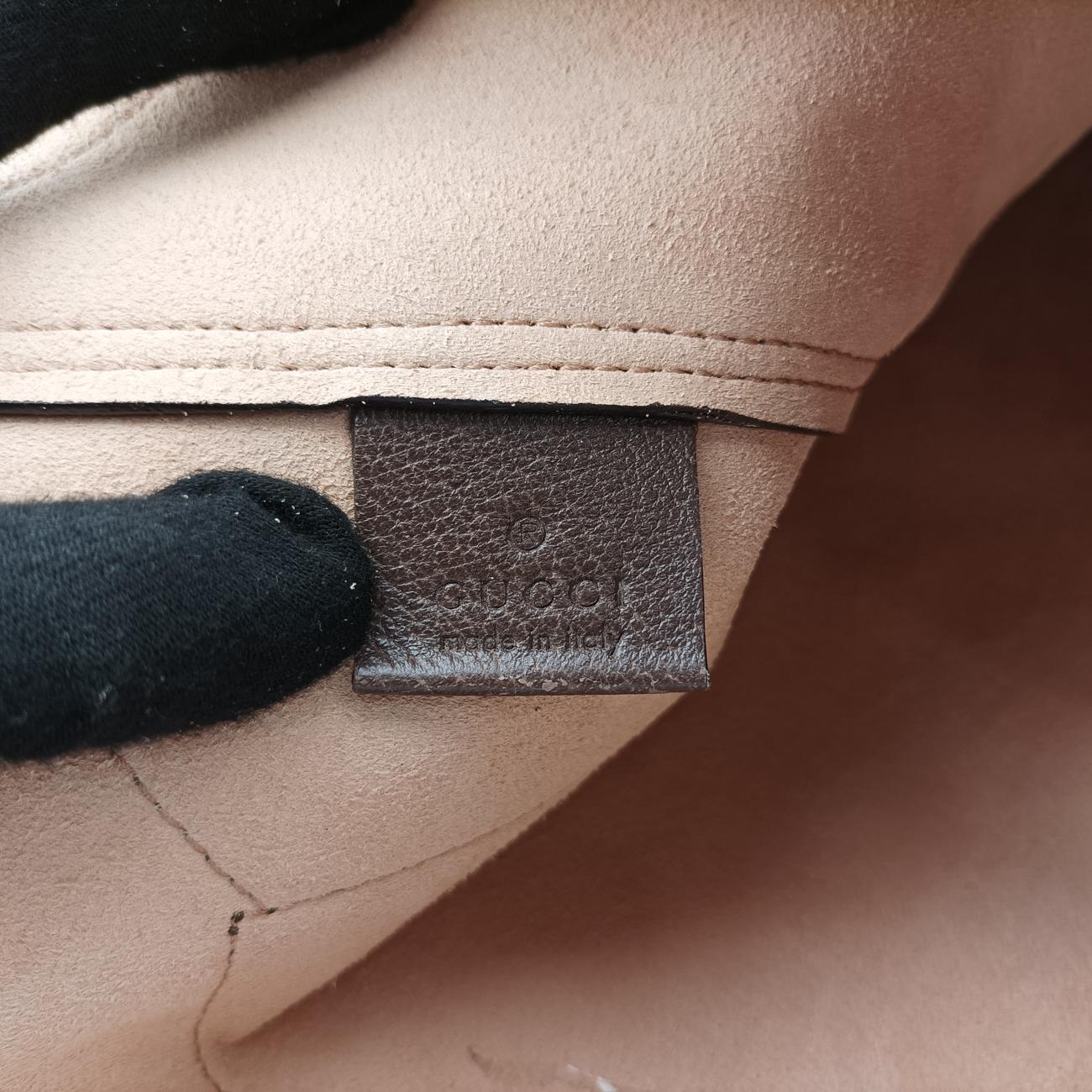 Ophidiabrown×red×greenPVC coated canvas x leather519335I024381385オフィディアブラウン×レッド×グリーンPVCコーティングキャンバス×レザー519335I024381385