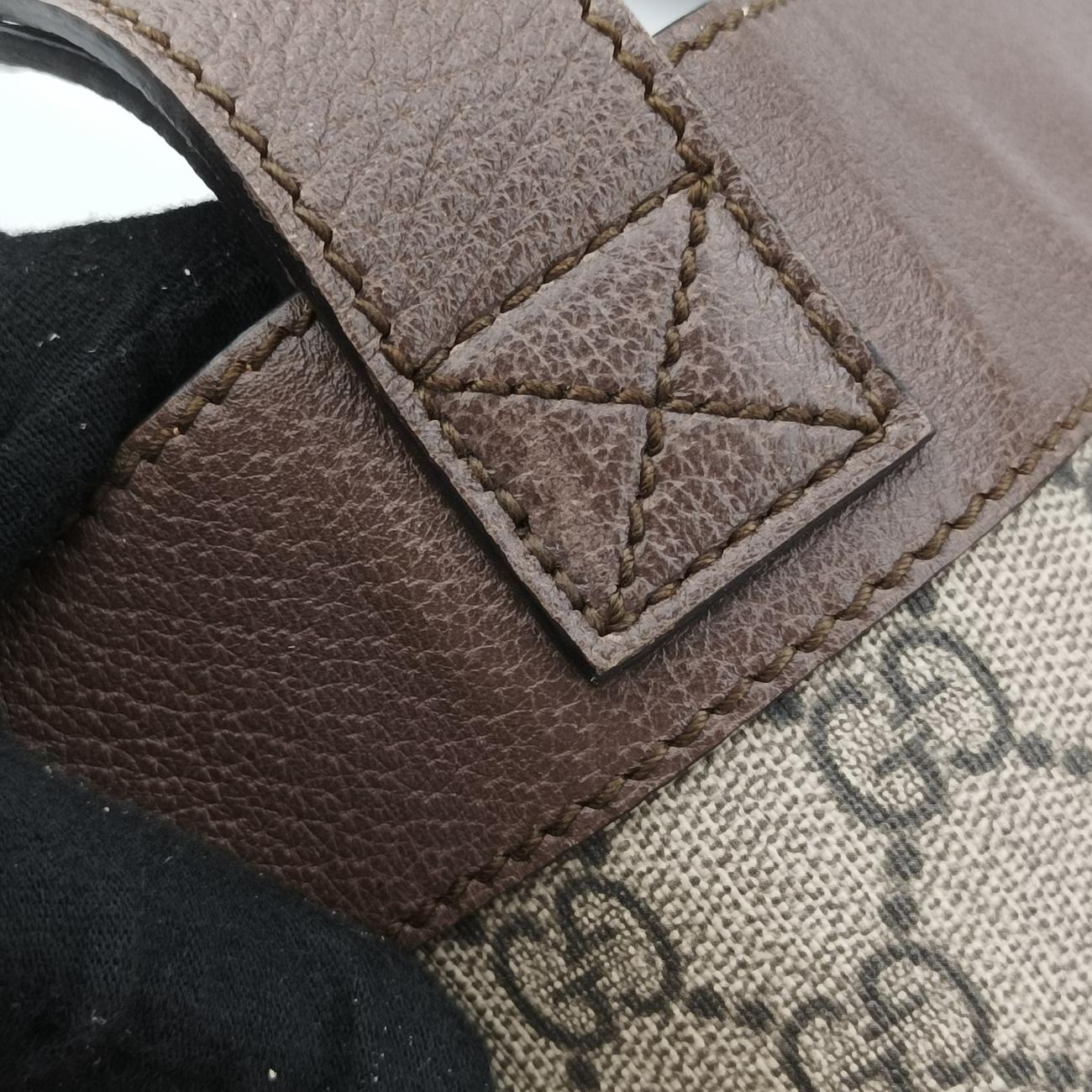 Ophidiabrown×red×greenPVC coated canvas x leather519335I024381385オフィディアブラウン×レッド×グリーンPVCコーティングキャンバス×レザー519335I024381385