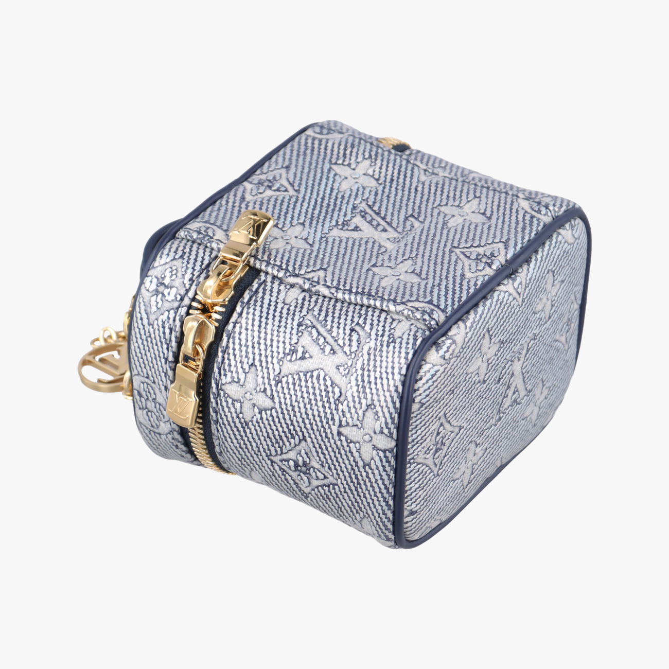 Micro VanityGray x BlueMONOGRAM JACQUARD DENIMM82467ICチップマイクロ バニティグレー×ブルーモノグラム ジャカード デニムM82467ICチップ