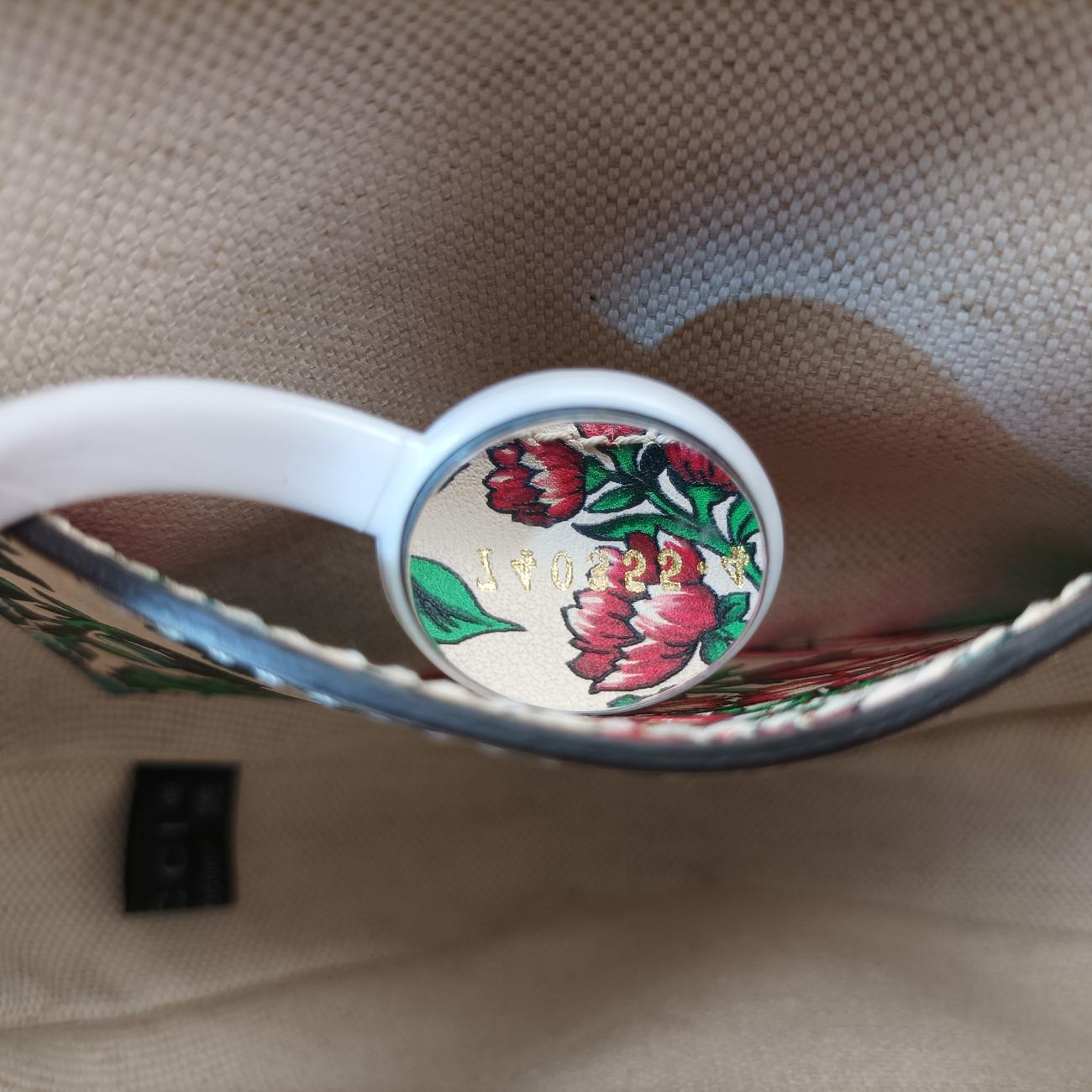 GG Marmont Flower Print HeartMulticolourLeather740355A040805967GGマーモント フラワー プリント ハートマルチカラーレザー740355A040805967
