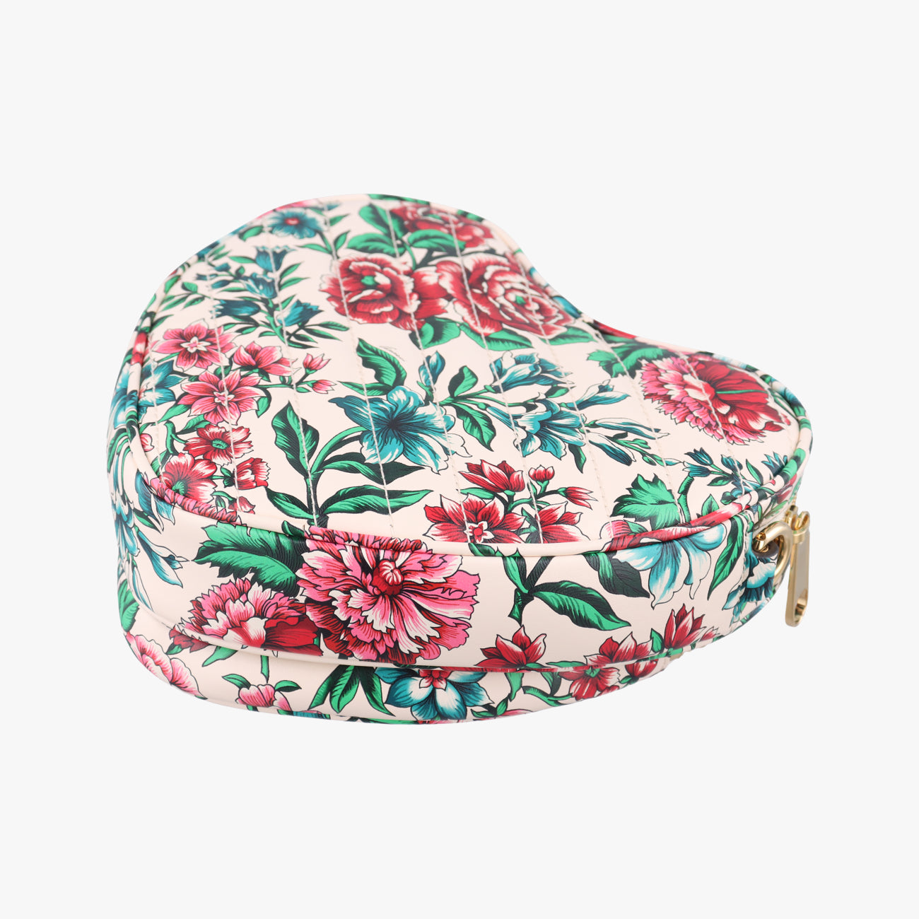 GG Marmont Flower Print HeartMulticolourLeather740355A040805967GGマーモント フラワー プリント ハートマルチカラーレザー740355A040805967