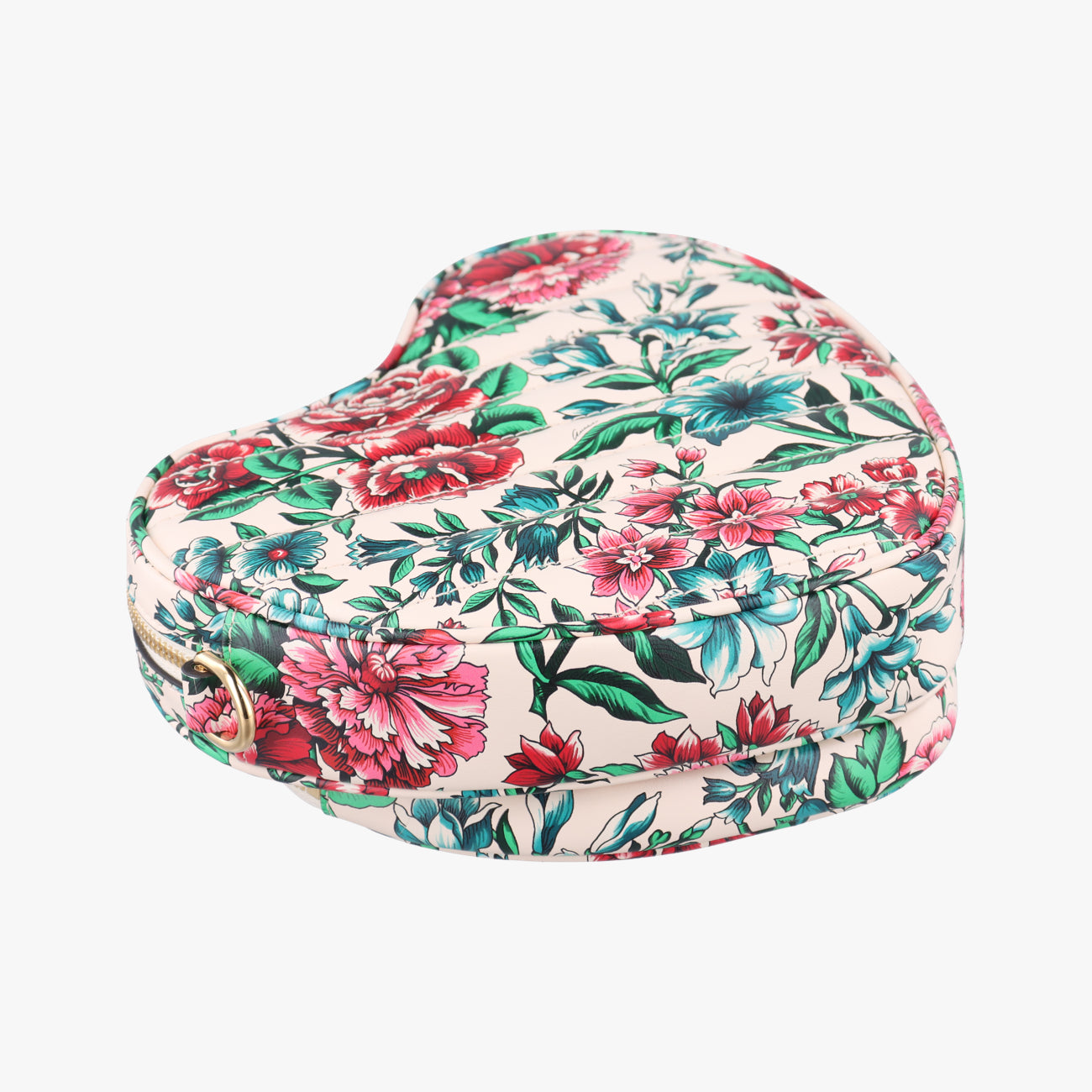 GG Marmont Flower Print HeartMulticolourLeather740355A040805967GGマーモント フラワー プリント ハートマルチカラーレザー740355A040805967