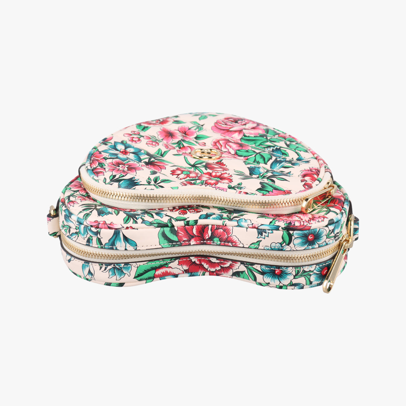 GG Marmont Flower Print HeartMulticolourLeather740355A040805967GGマーモント フラワー プリント ハートマルチカラーレザー740355A040805967