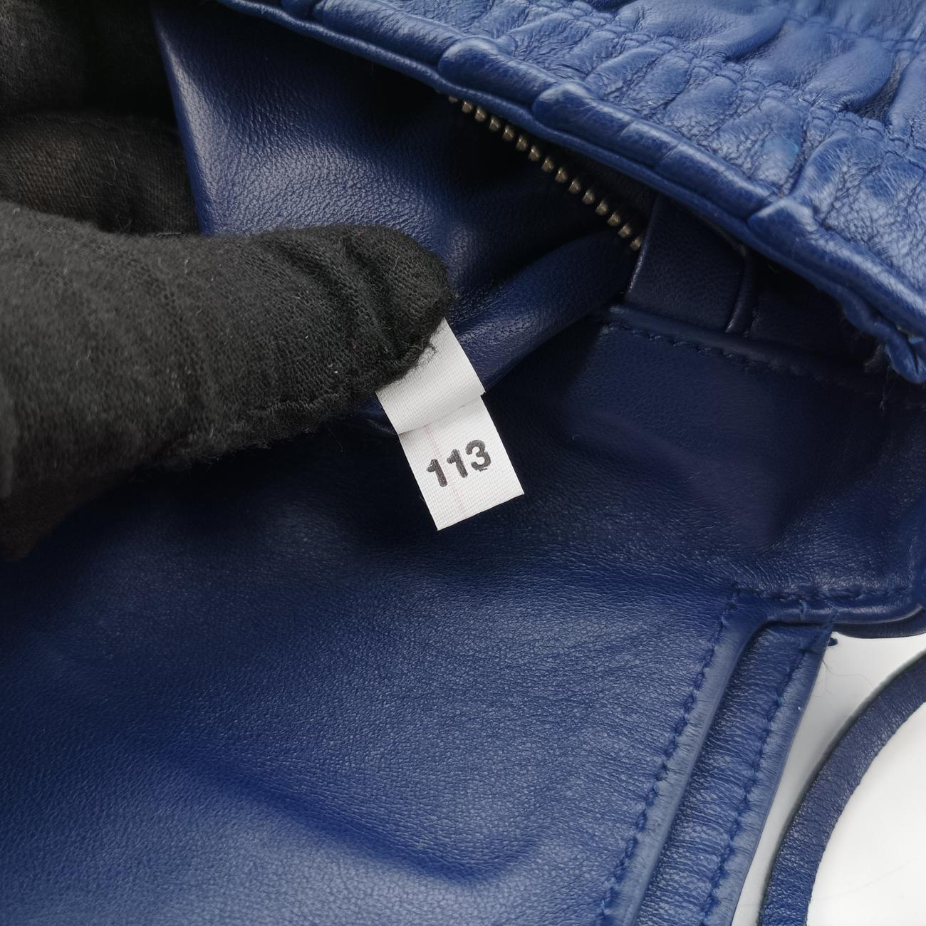 Nappa GaufretteNavyLeather10 113ナッパゴーフルネイビーレザー10 113
