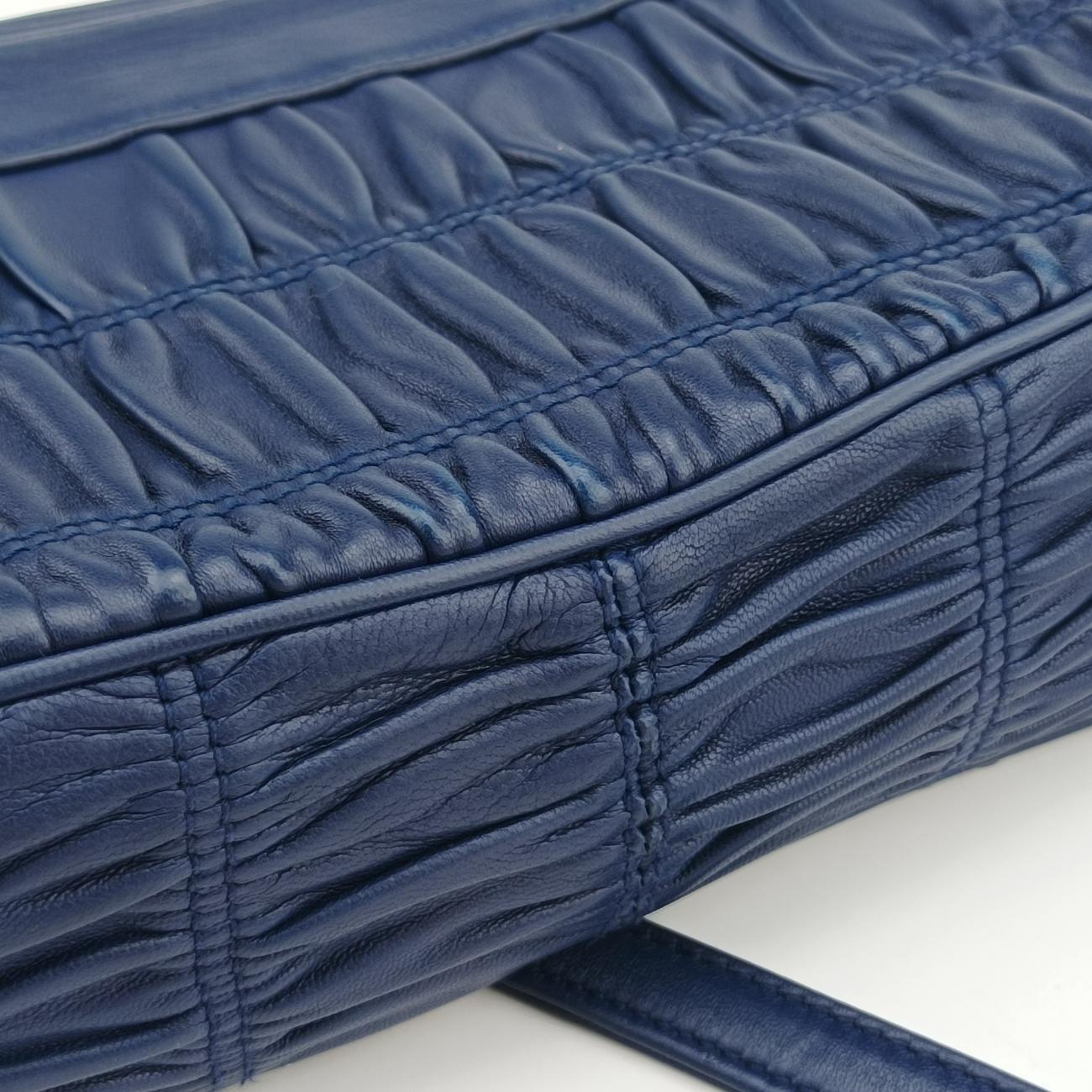 Nappa GaufretteNavyLeather10 113ナッパゴーフルネイビーレザー10 113