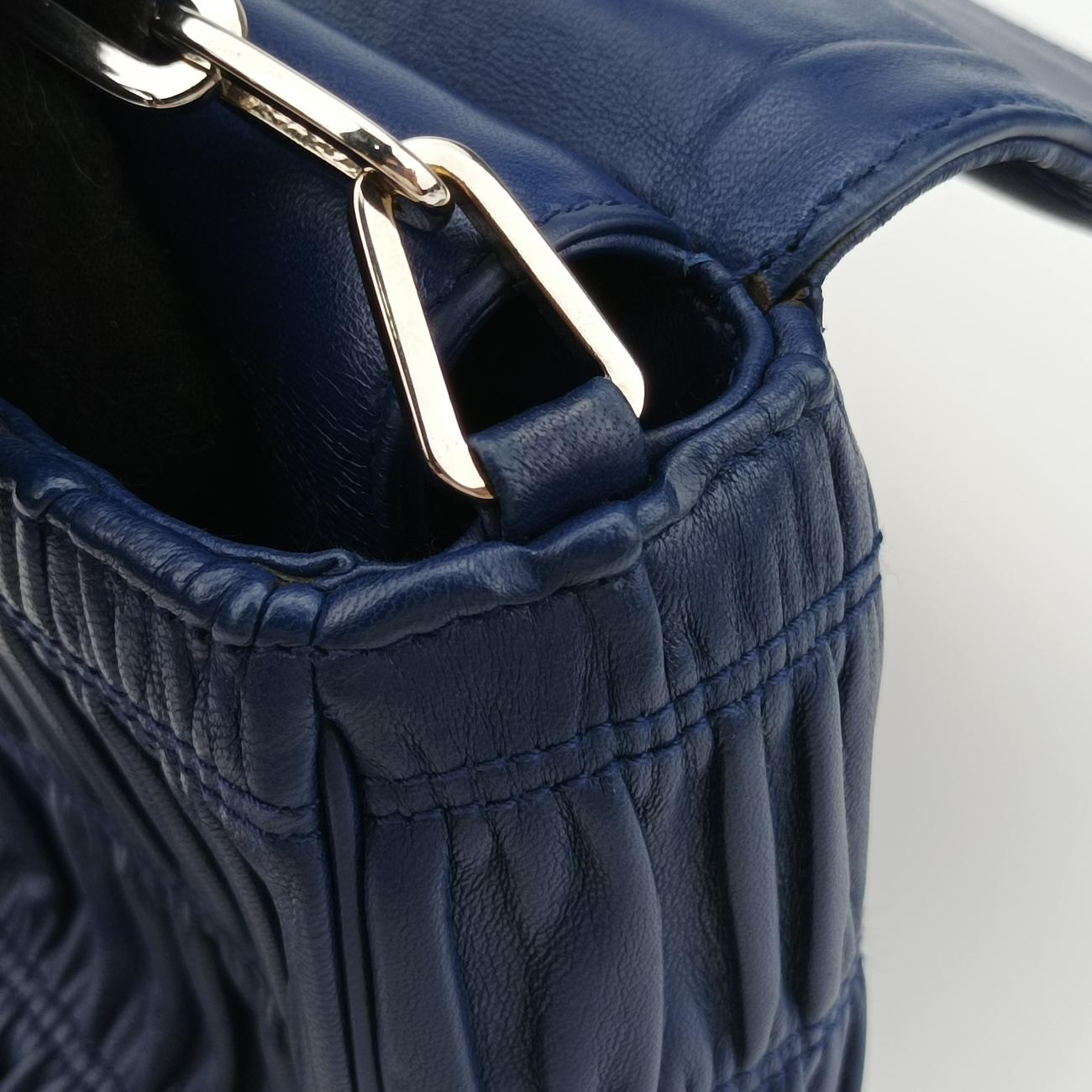 Nappa GaufretteNavyLeather10 113ナッパゴーフルネイビーレザー10 113