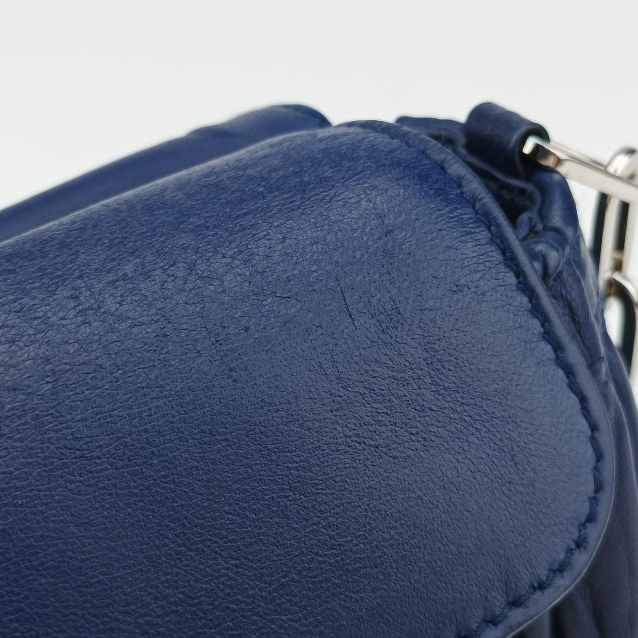 Nappa GaufretteNavyLeather10 113ナッパゴーフルネイビーレザー10 113