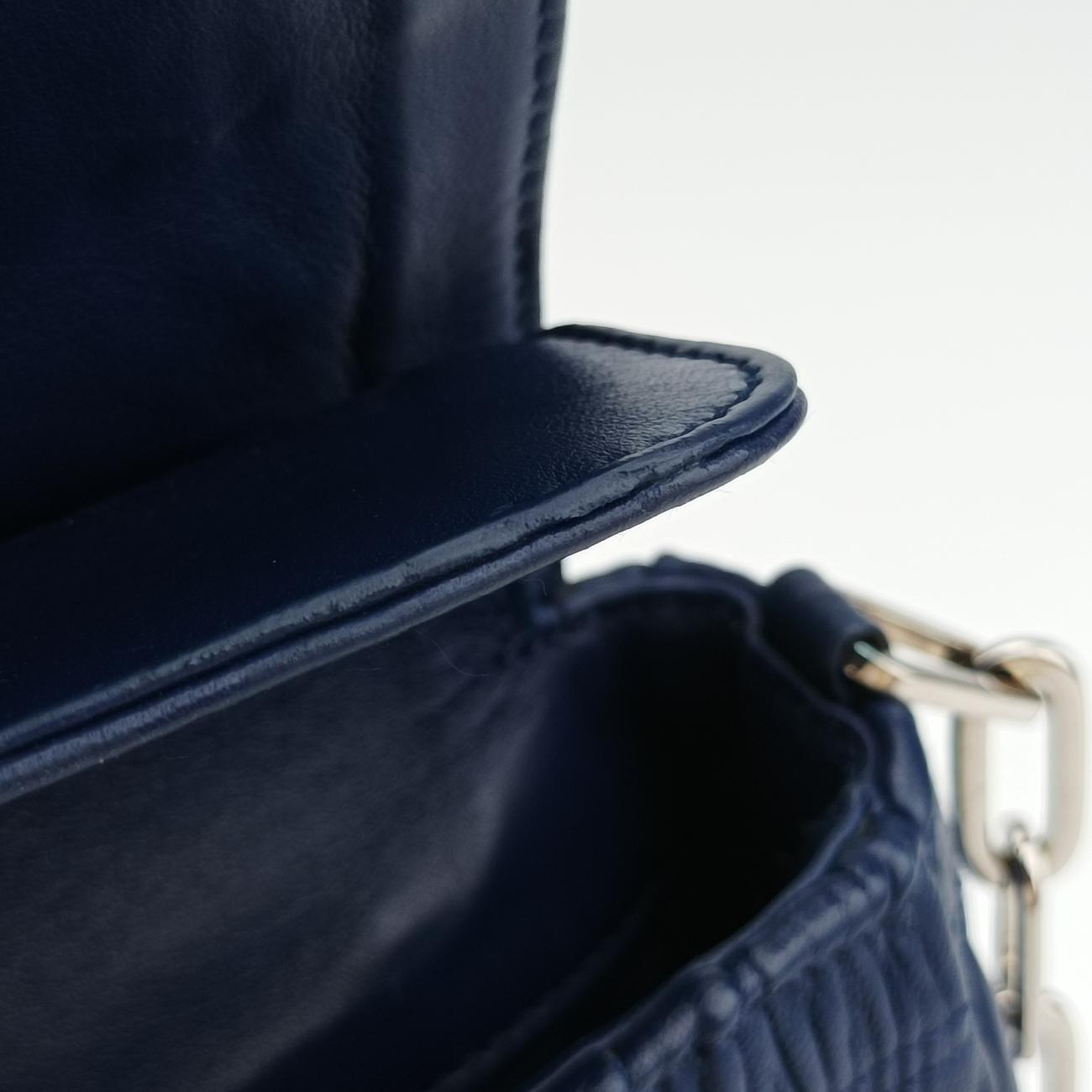 Nappa GaufretteNavyLeather10 113ナッパゴーフルネイビーレザー10 113