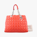 Cannage Dior Soft ShoppingOrangelambskin09-BO-1102ディオールソフトオレンジラムスキン09-BO-1102