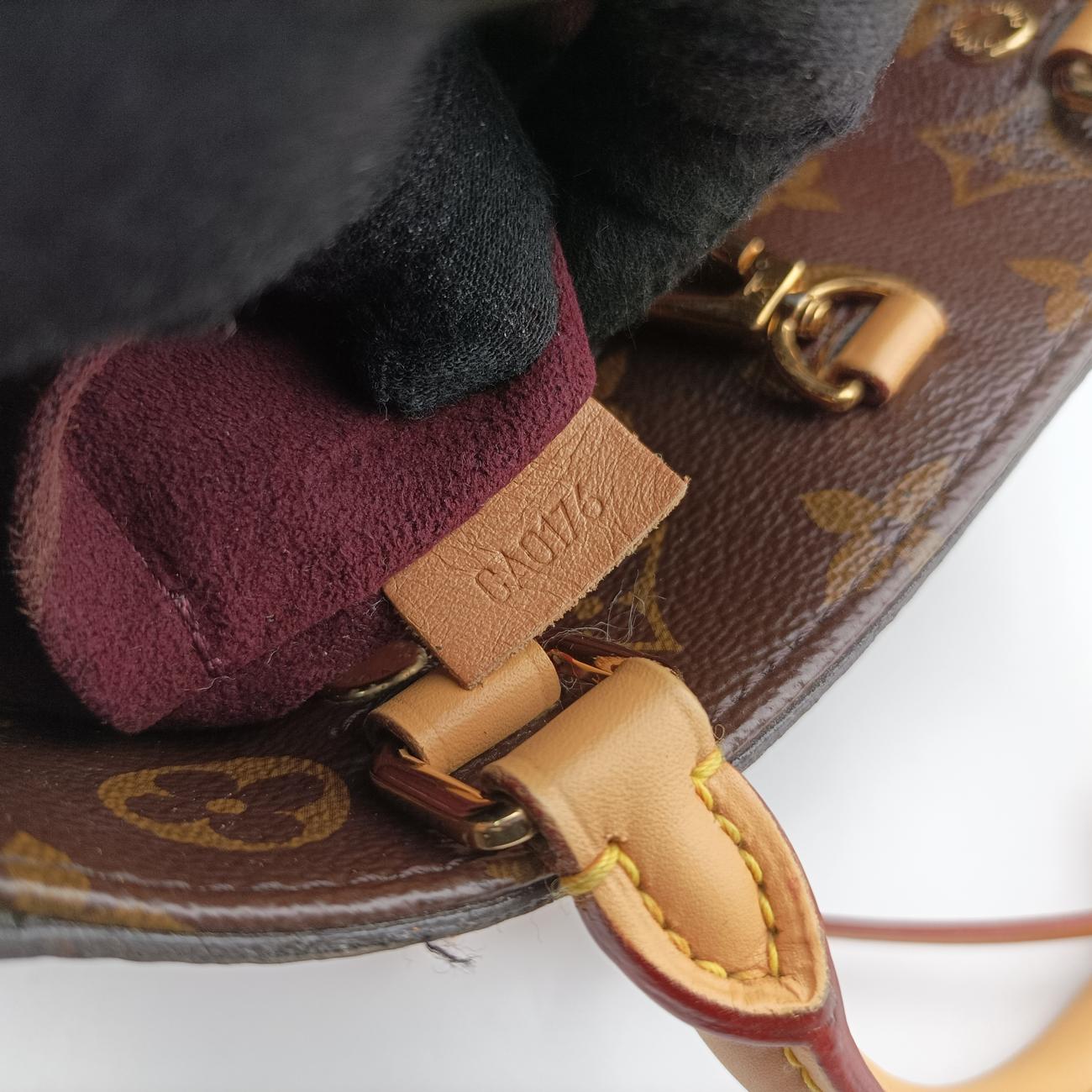 Montaigne BBBrownMonogram canvas x calf leatherM41055CA0176モンテーニュＢＢ　モノグラム/ブラウン系×ブラウンモノグラムキャンバス×カーフレザーM41055CA0176
