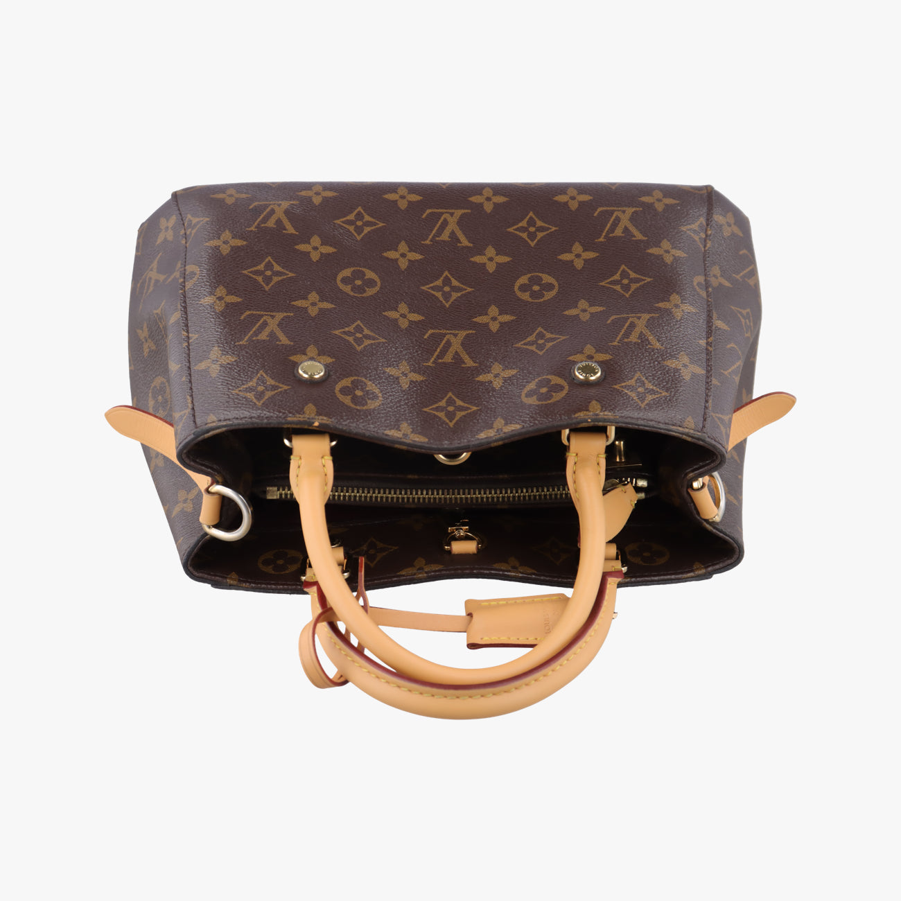 Montaigne BBBrownMonogram canvas x calf leatherM41055CA0176モンテーニュＢＢ　モノグラム/ブラウン系×ブラウンモノグラムキャンバス×カーフレザーM41055CA0176