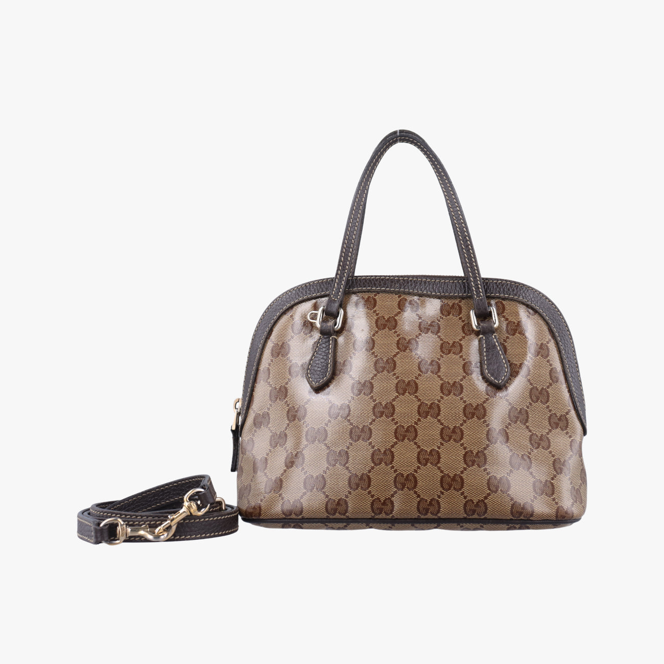 希少価格！処分価格　直営店購入GUCCIグッチベアCGキャンパス2体セット　破格 グッチ(GUCCI)グッチ GGキャンバス ハンドバッグ バッグ
