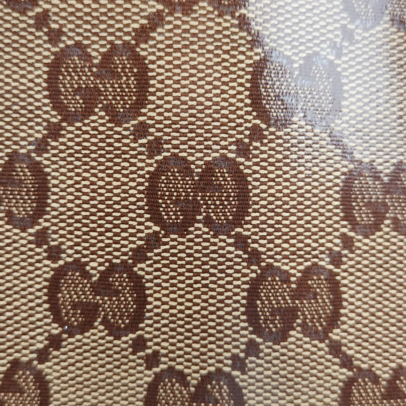 Microguccissima domeBrownPVC coated canvas341504H018311807マイクログッチシマブラウンPVCコーティングキャンバス341504H018311807