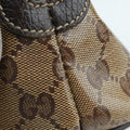 Microguccissima domeBrownPVC coated canvas341504H018311807マイクログッチシマブラウンPVCコーティングキャンバス341504H018311807