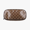 Microguccissima domeBrownPVC coated canvas341504H018311807マイクログッチシマブラウンPVCコーティングキャンバス341504H018311807