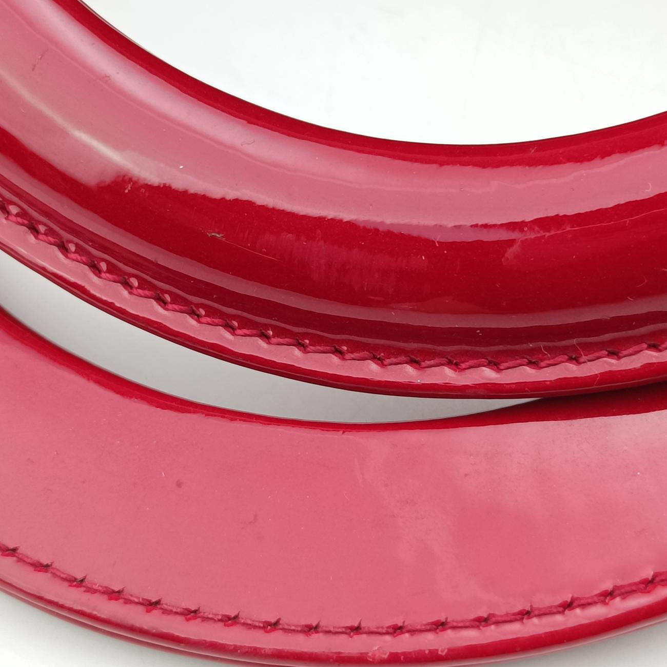 Lady DiorRedPatent15-BO-0134レディディオールレッドパテント15-BO-0134