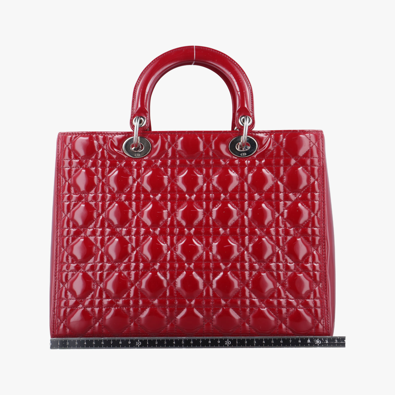 Lady DiorRedPatent15-BO-0134レディディオールレッドパテント15-BO-0134