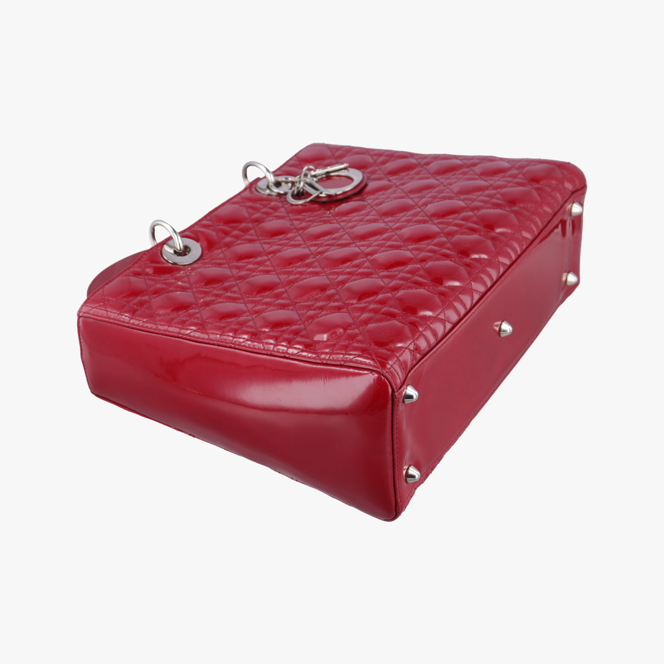 Lady DiorRedPatent15-BO-0134レディディオールレッドパテント15-BO-0134