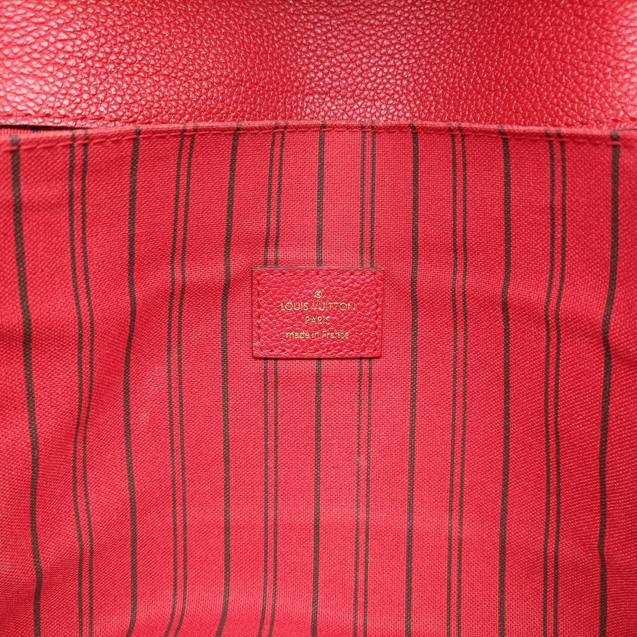 Pochette MeTIS MMScarlet RedMonogram EmpreinteM44155DU0167ポシェットメティスMMスカーレットモノグラム アンプラントM44155DU0167