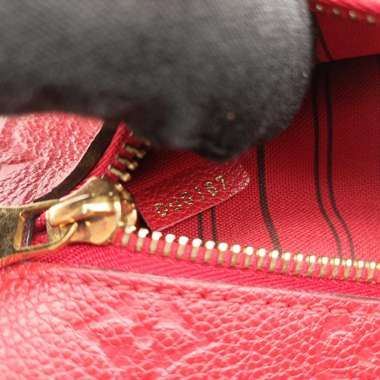 Pochette MeTIS MMScarlet RedMonogram EmpreinteM44155DU0167ポシェットメティスMMスカーレットモノグラム アンプラントM44155DU0167